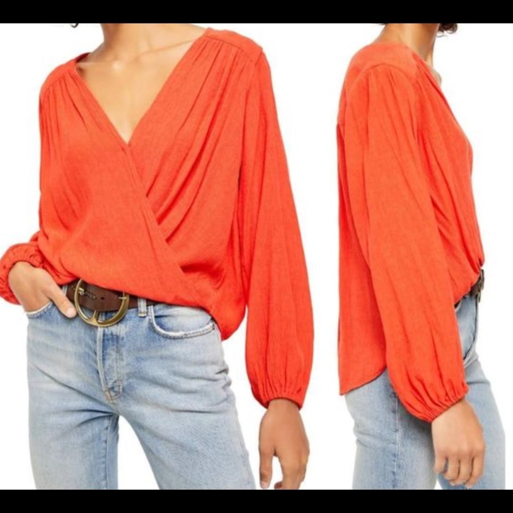 NWT check on it blouse